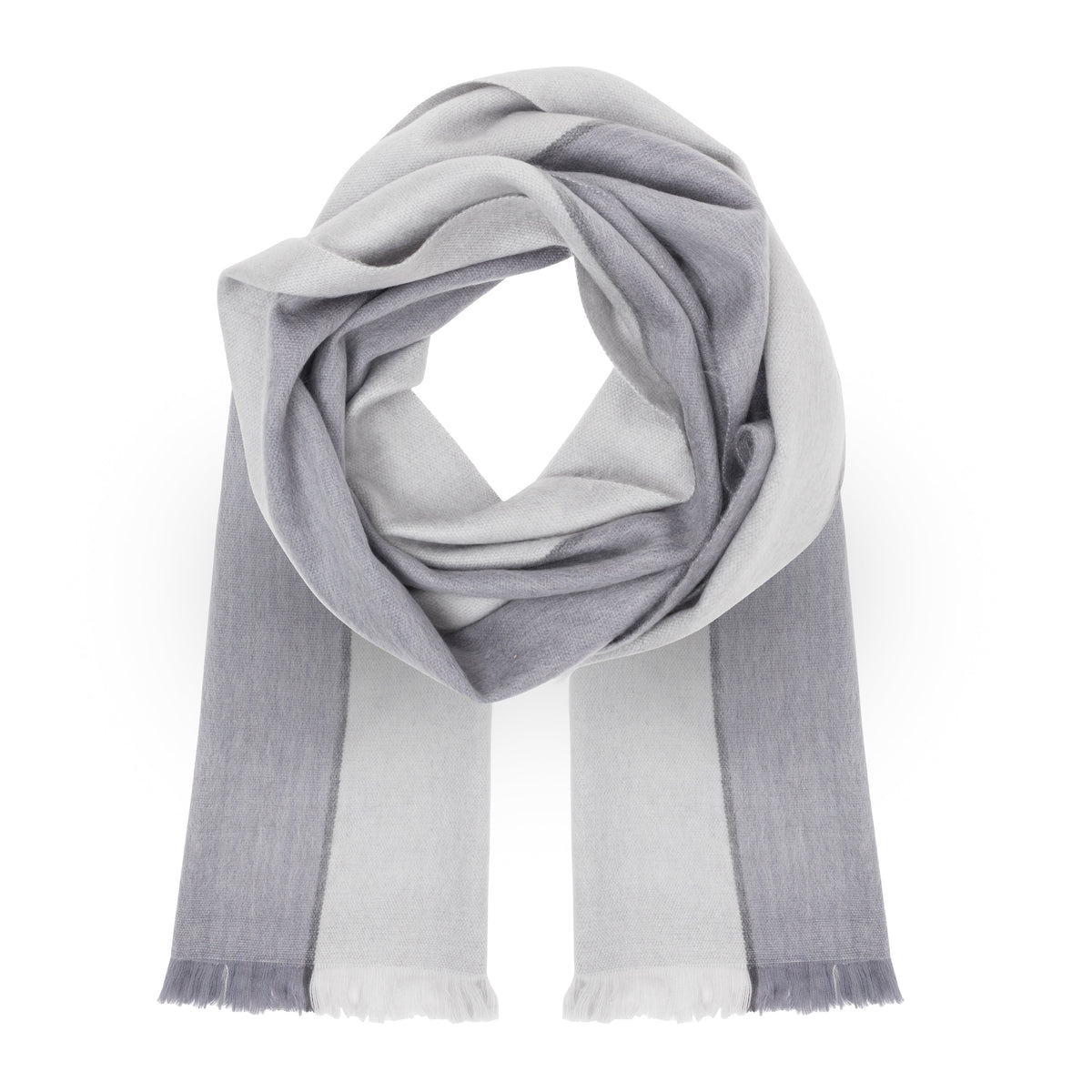 Alpaca Scarf (Silver Grey Split) by Luxe Alpaca