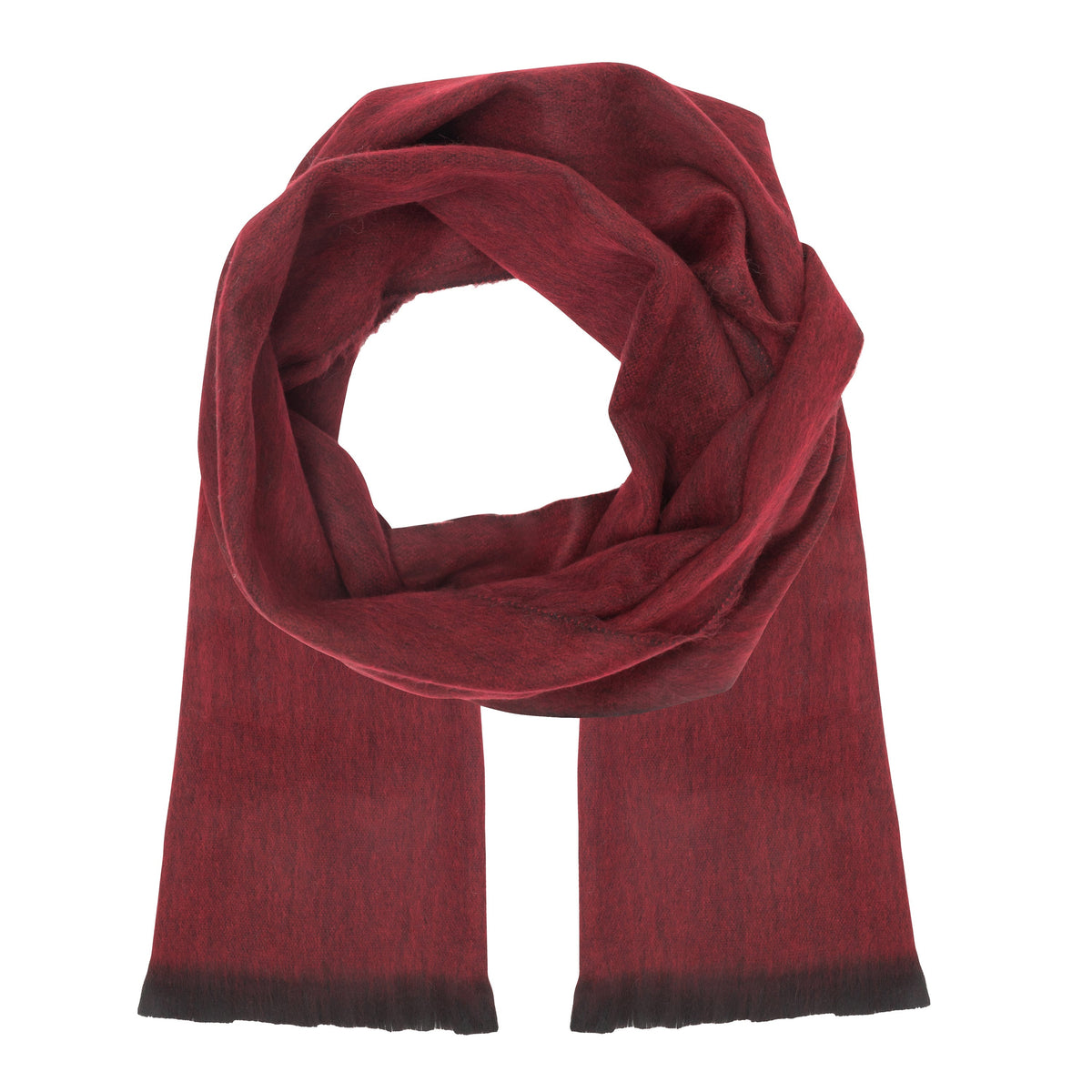 Alpaca Scarf (Ruby Sheen) by Luxe Alpaca