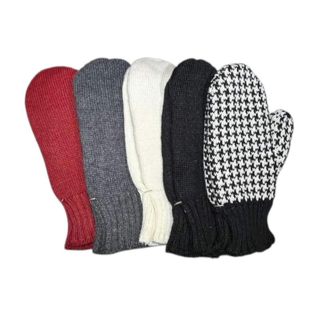 Fleece-Lined Mittens by Luxe Alpaca