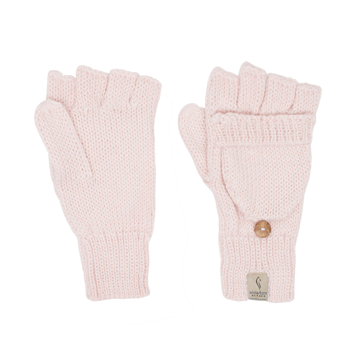 Alpaca Mittens, view 2