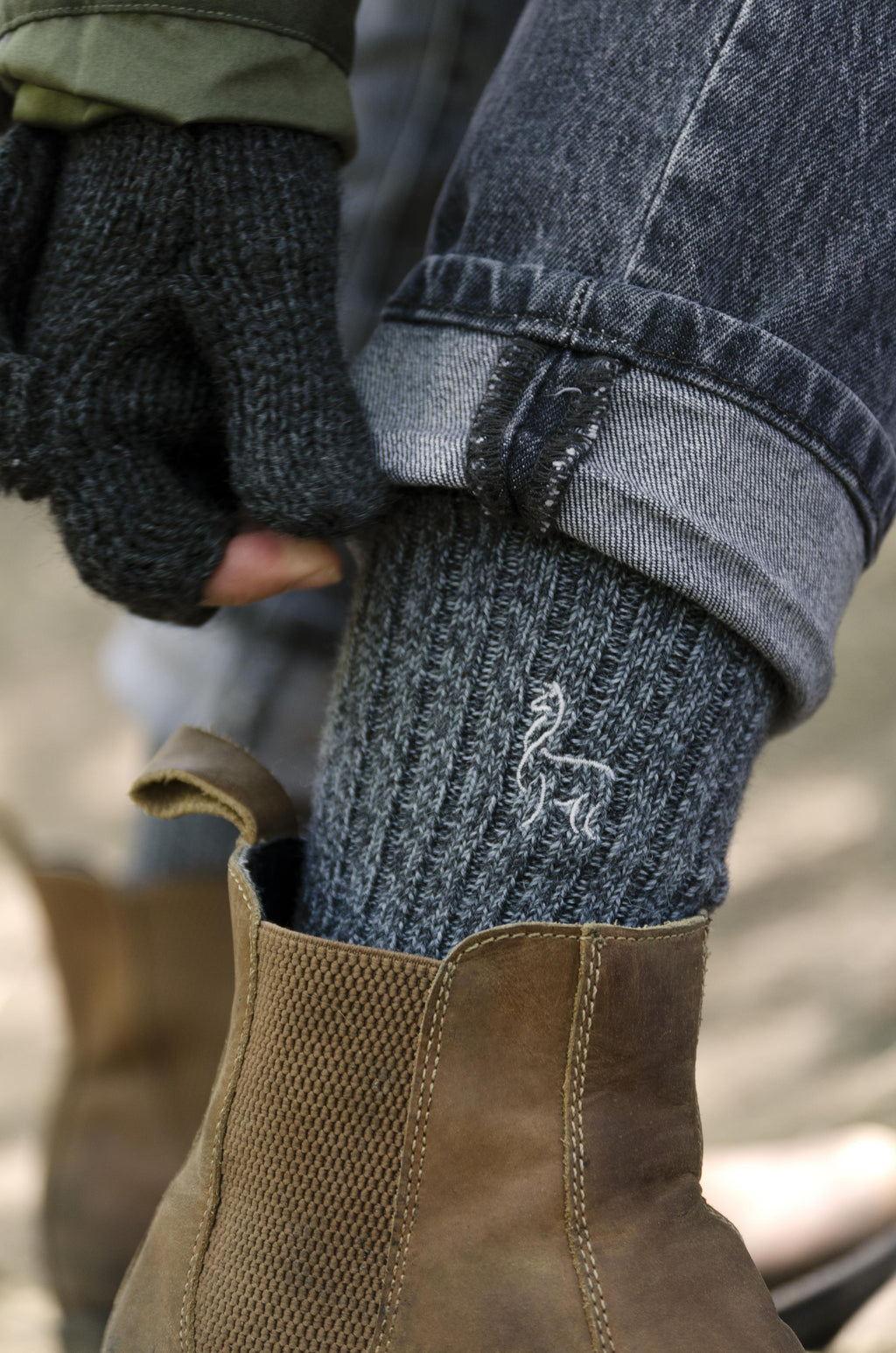 Alpaca Sport Socks, view 2